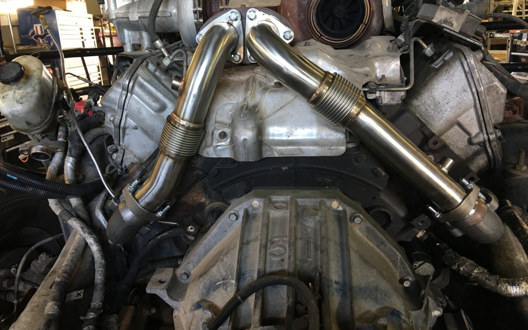 BD manifolds with upgraded up pipes for 6.4